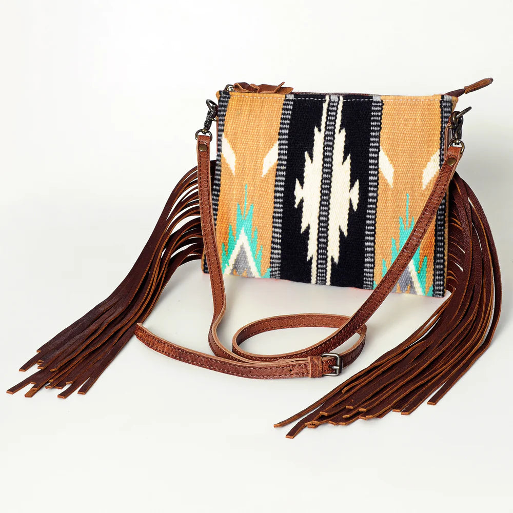 Saddle Blanket Aztec Crossbody Purse ~ 236AM