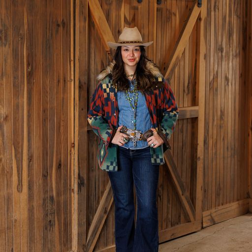 Blue Ridge Shirt Jacket by Tasha Polizzi