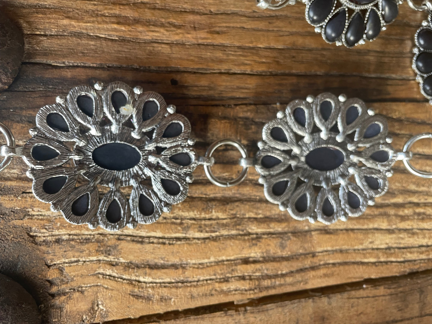 Black concho belt