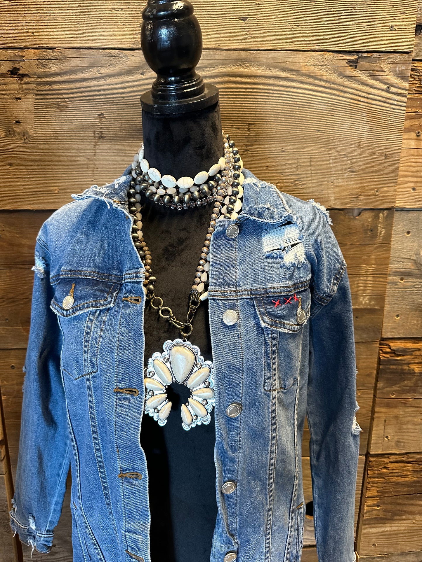 Large Concho Necklace