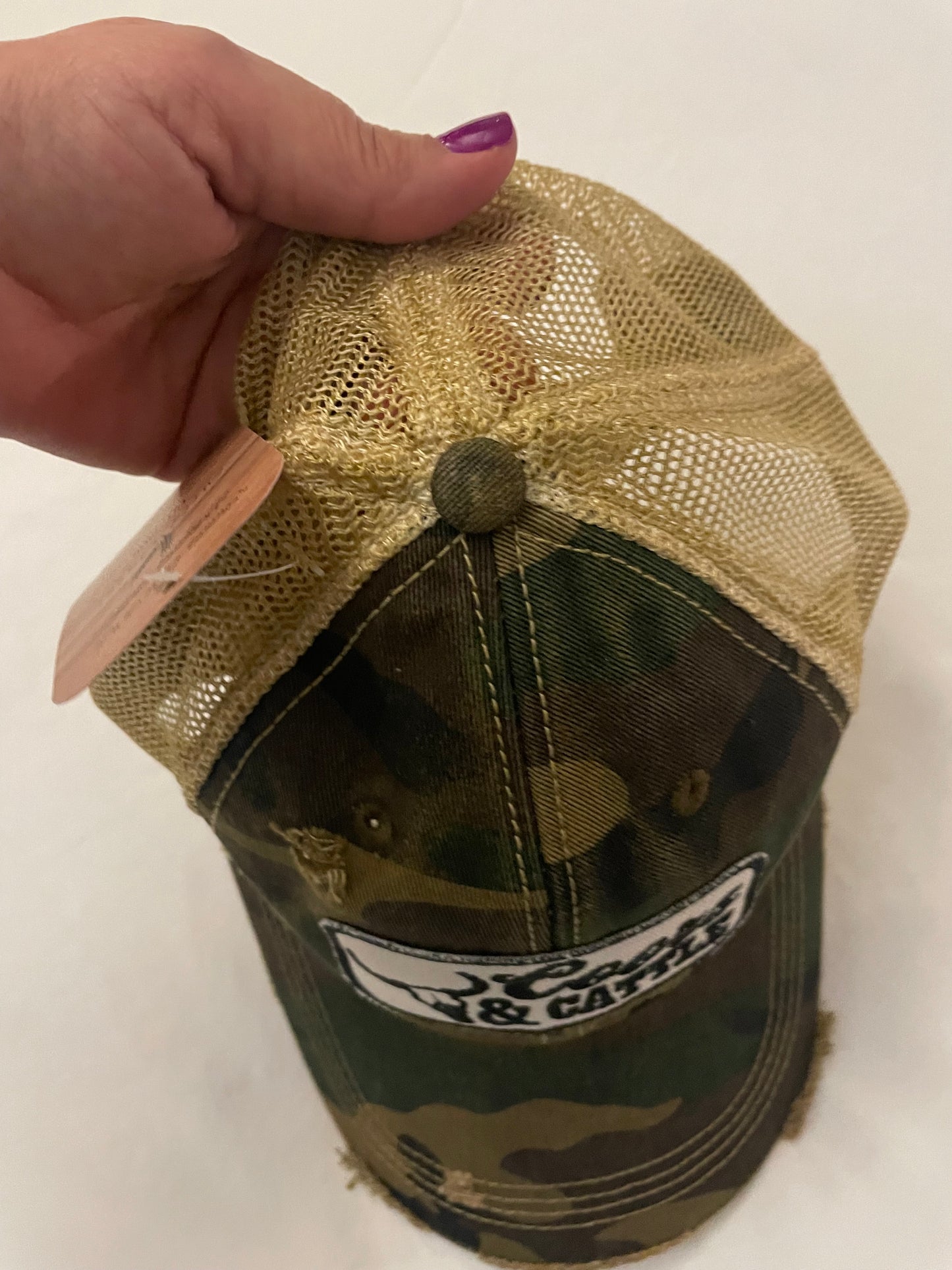 Coors & Cattle Distressed Hat