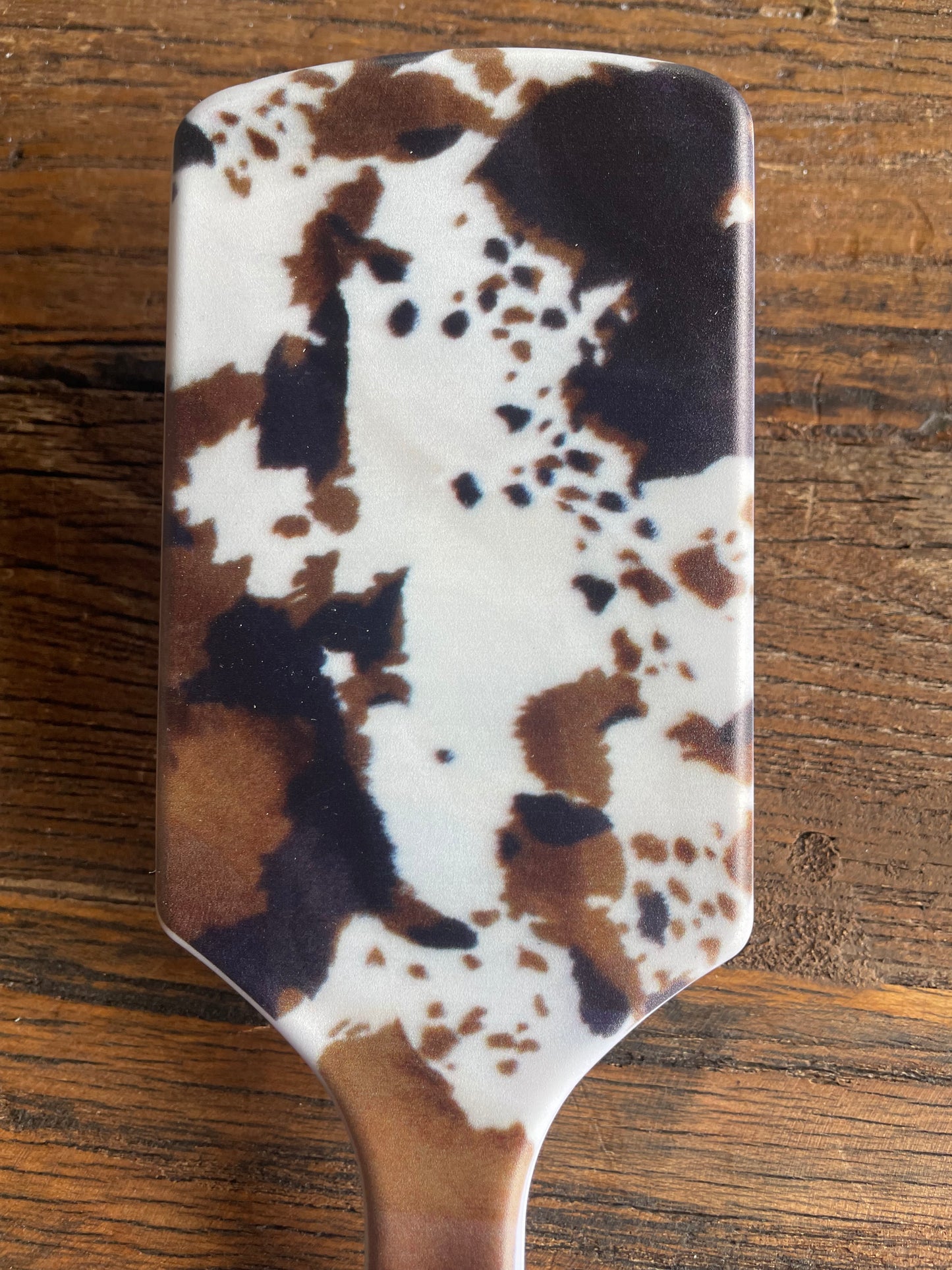Western Print Hairbrush