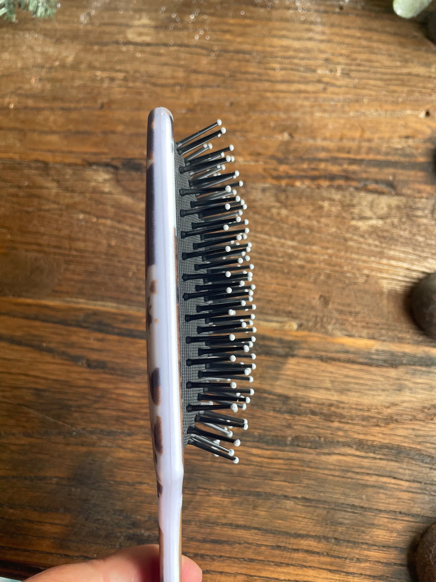 Western Print Hairbrush