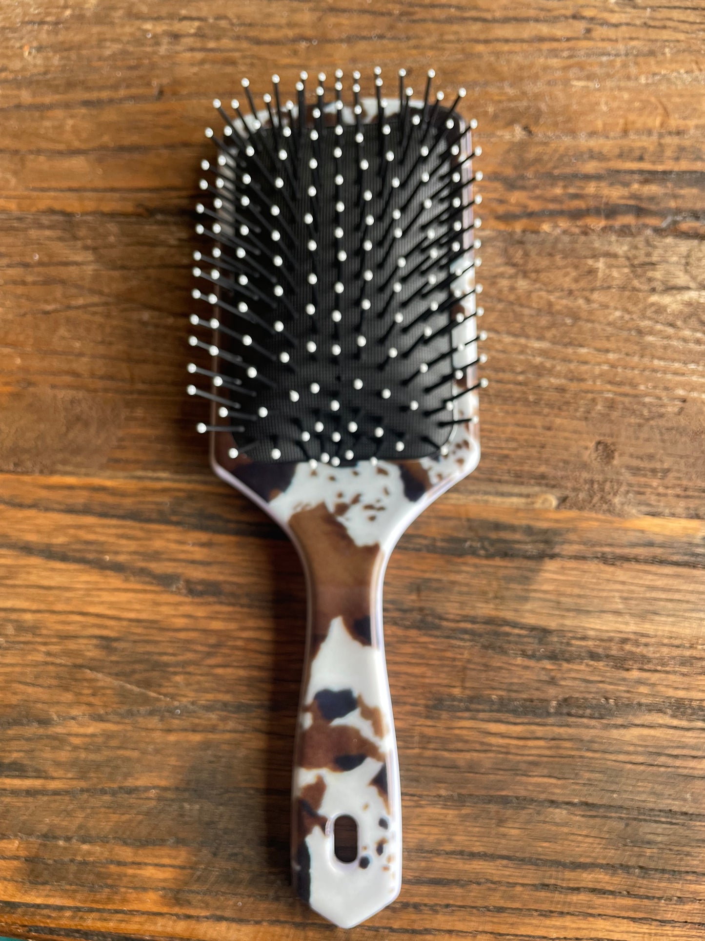 Western Print Hairbrush