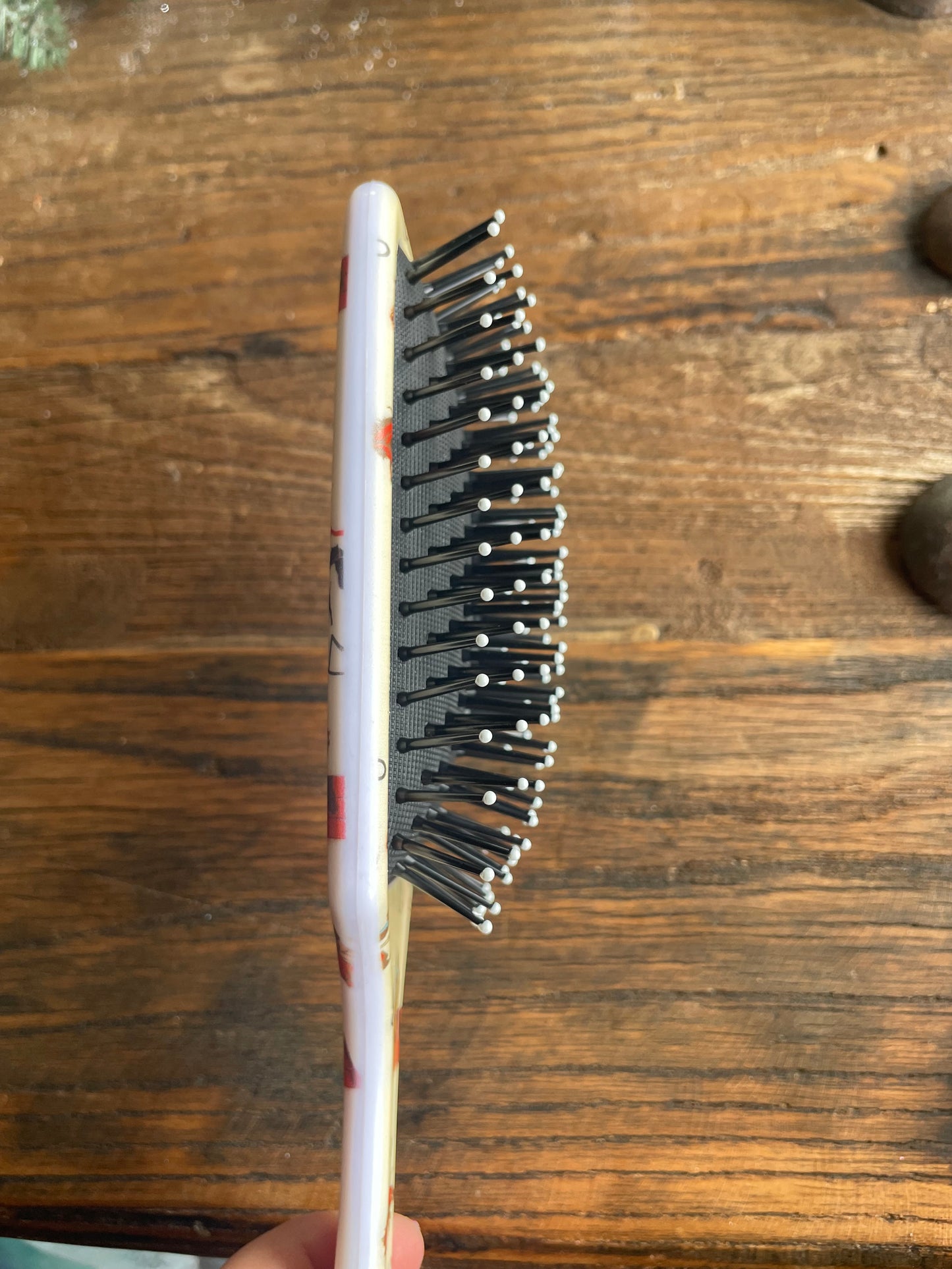 Western Print Hairbrush
