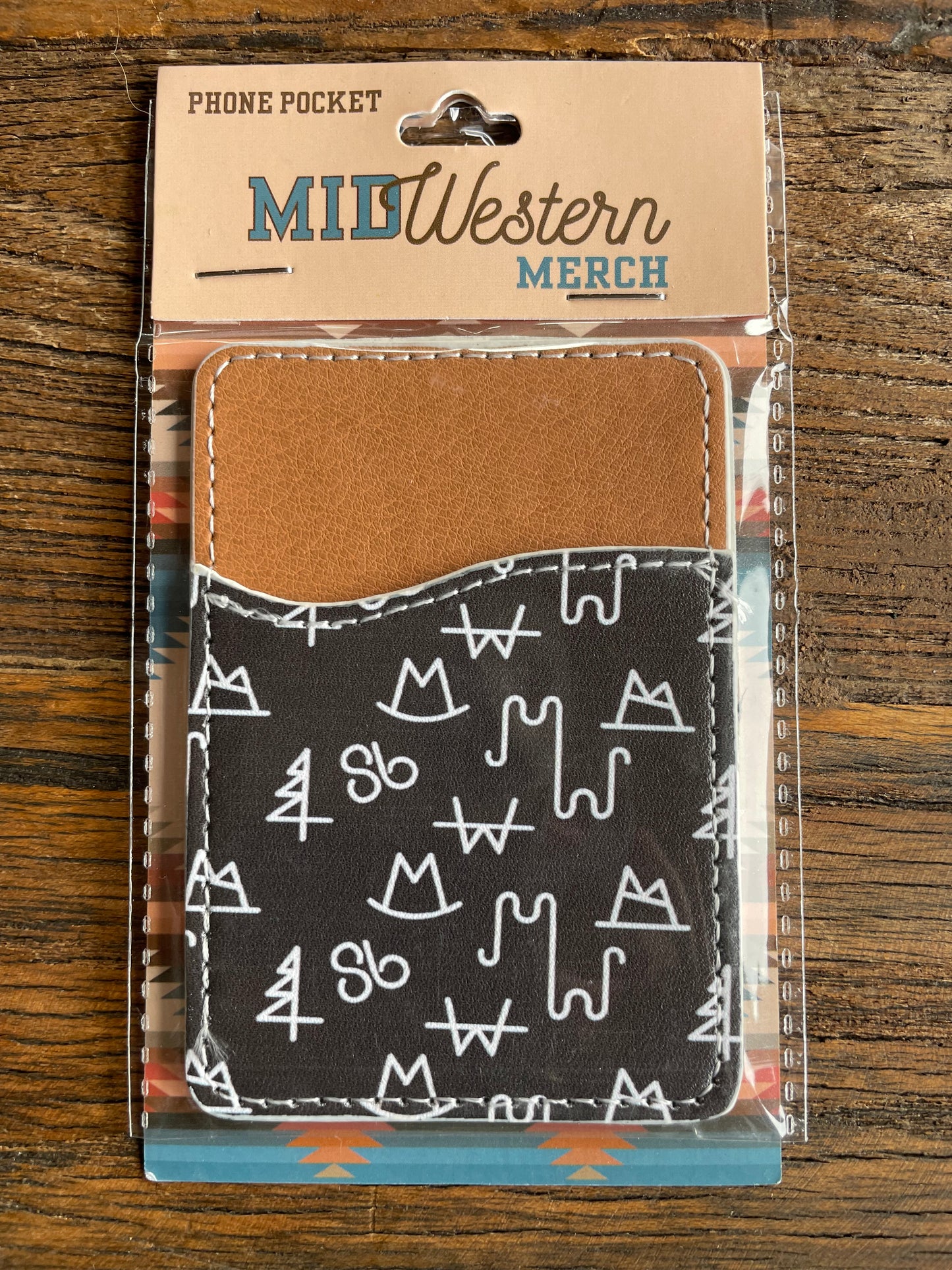 Western Print Phone Pockets