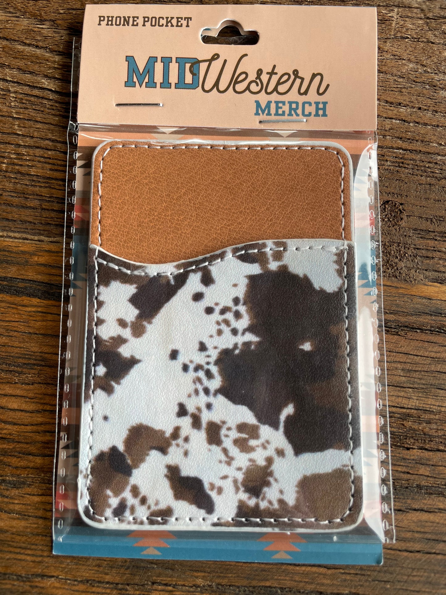 Western Print Phone Pockets