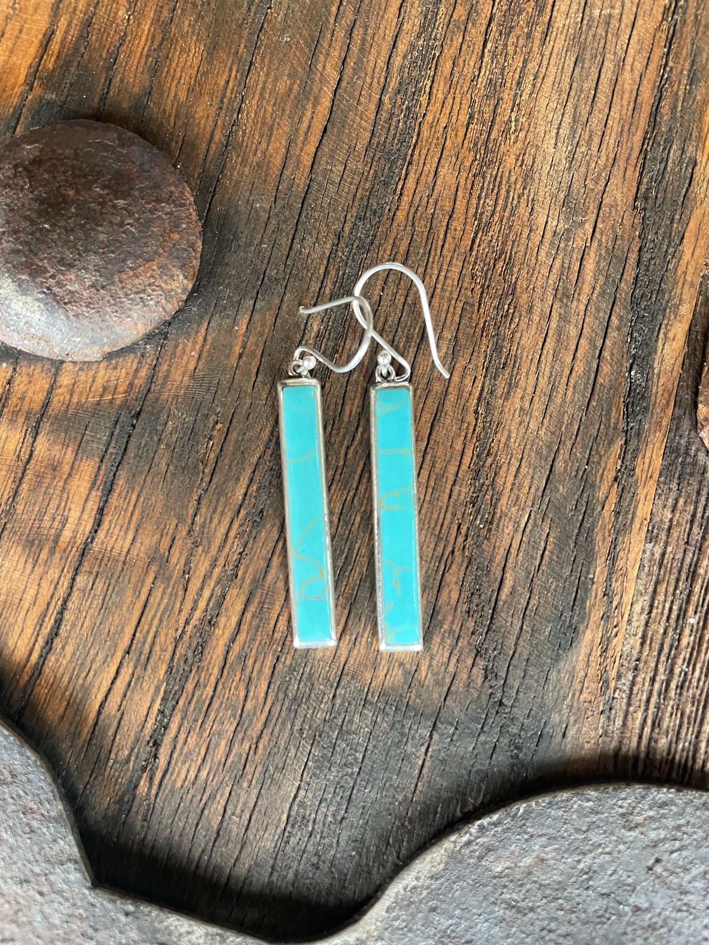 Sterling Silver Bar earrings