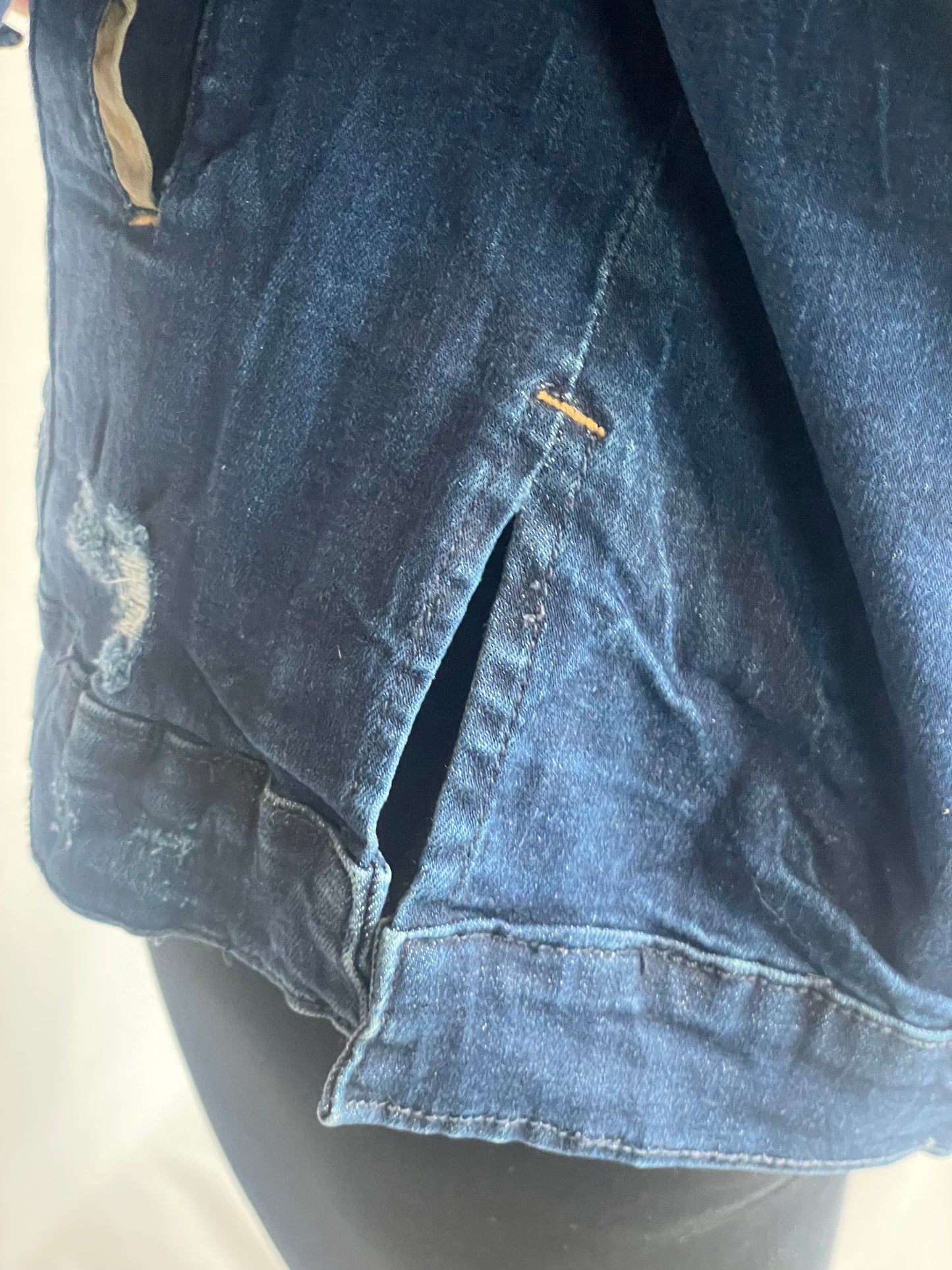 Go Wild West Denim jacket Distressed