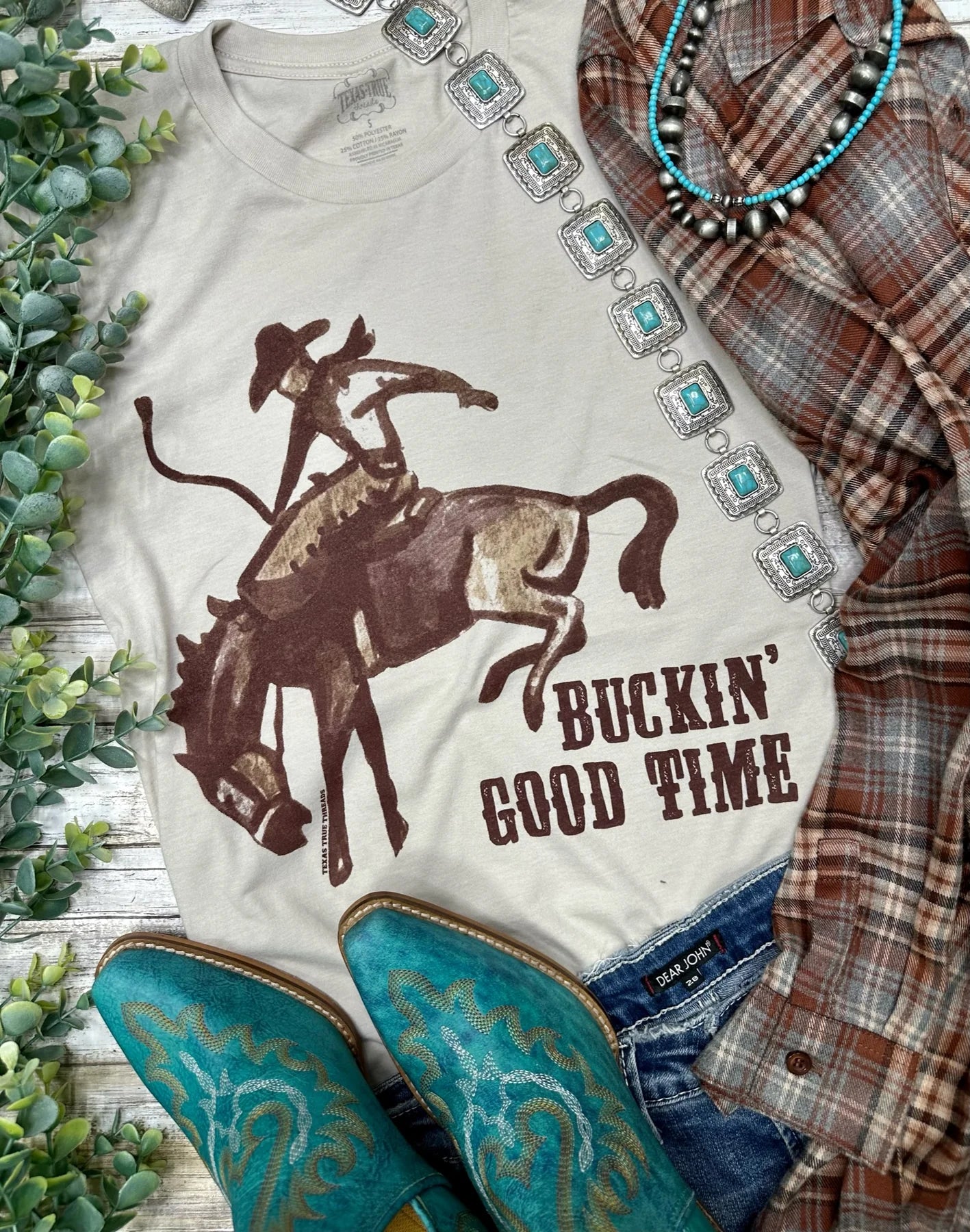 Buckin' Good Time Tee Shirt
