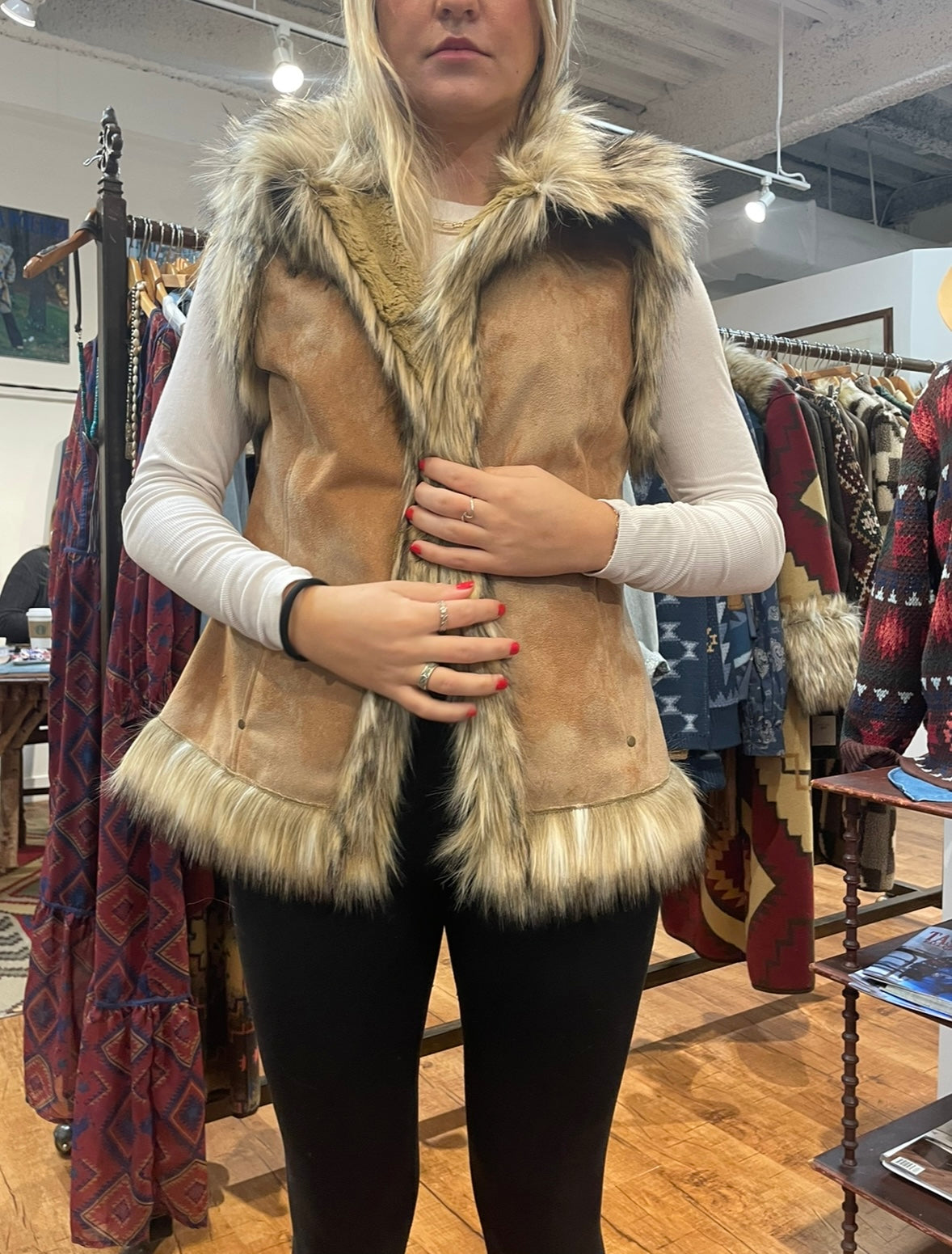 Luxe Vest by Tasha Polizzi