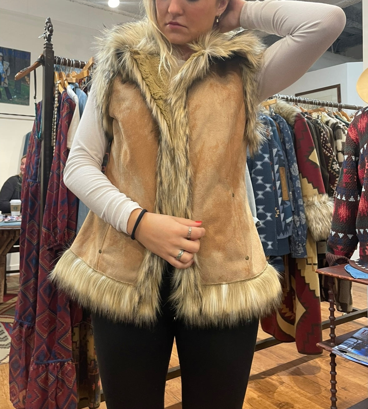 Luxe Vest by Tasha Polizzi