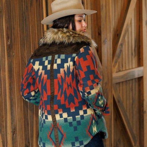 Blue Ridge Shirt Jacket by Tasha Polizzi