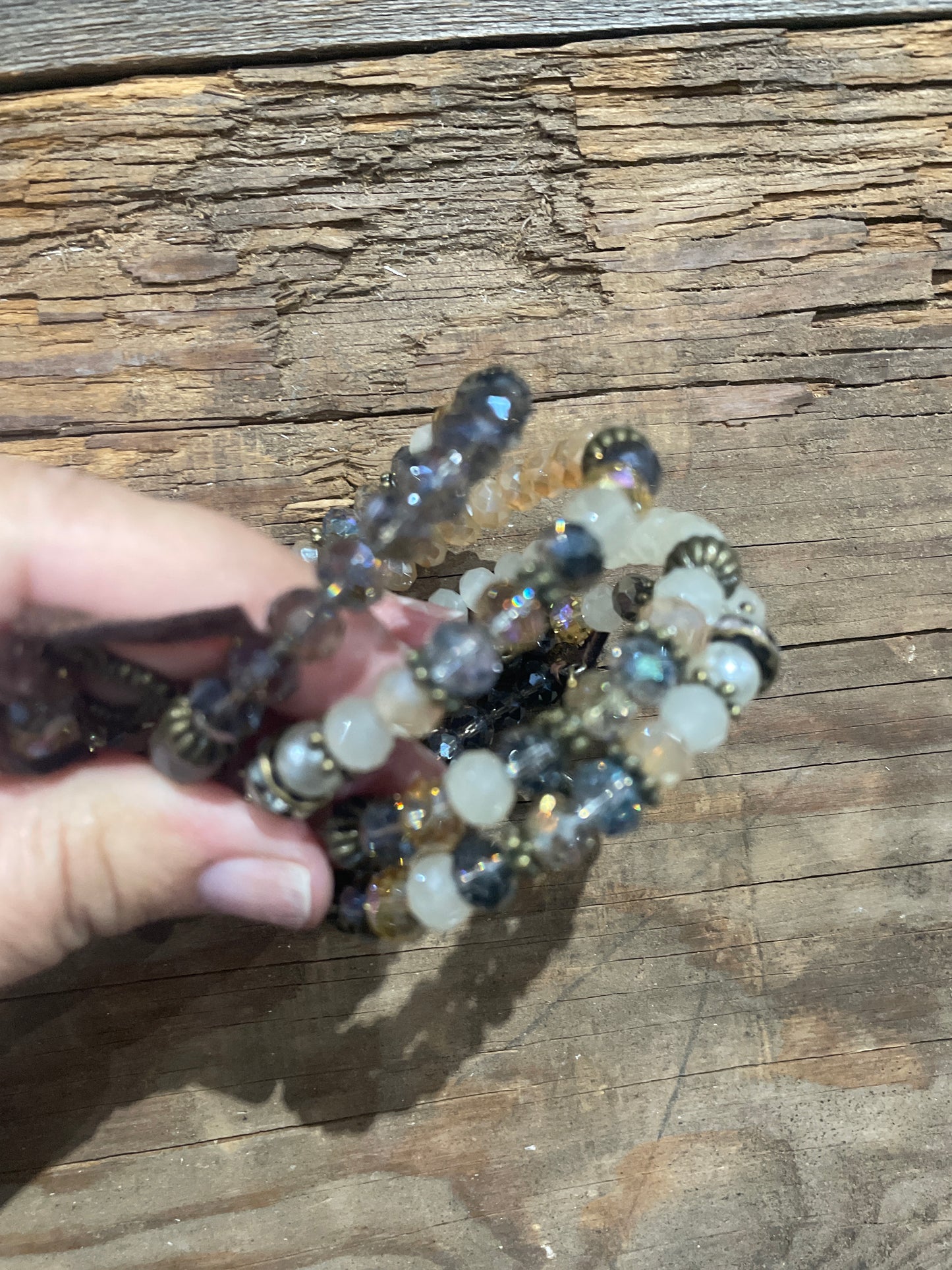 Bracelet Stack 🍂 Rust, Turquoise
