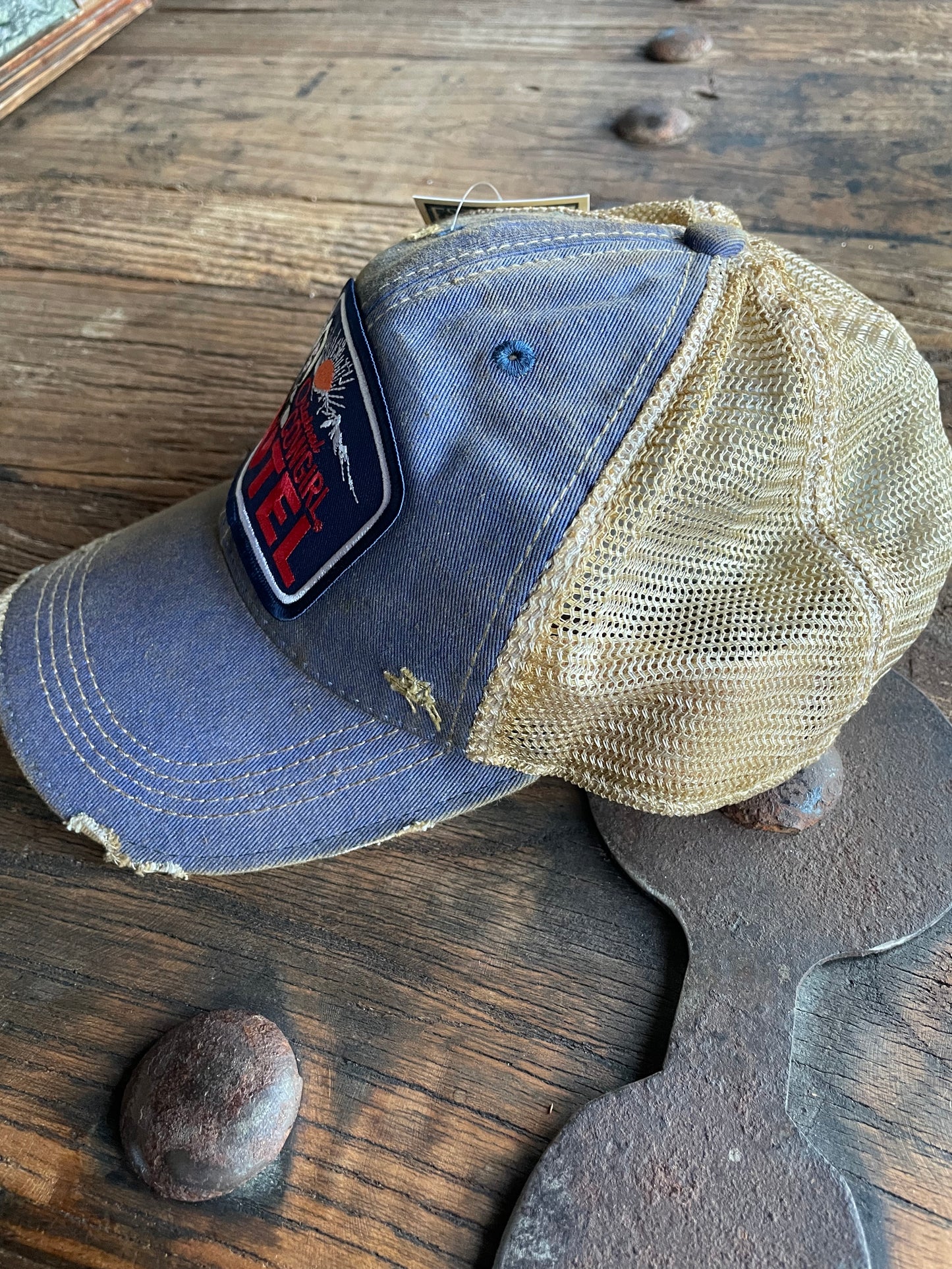 Original Cowgirl Motel, Distressed Hat