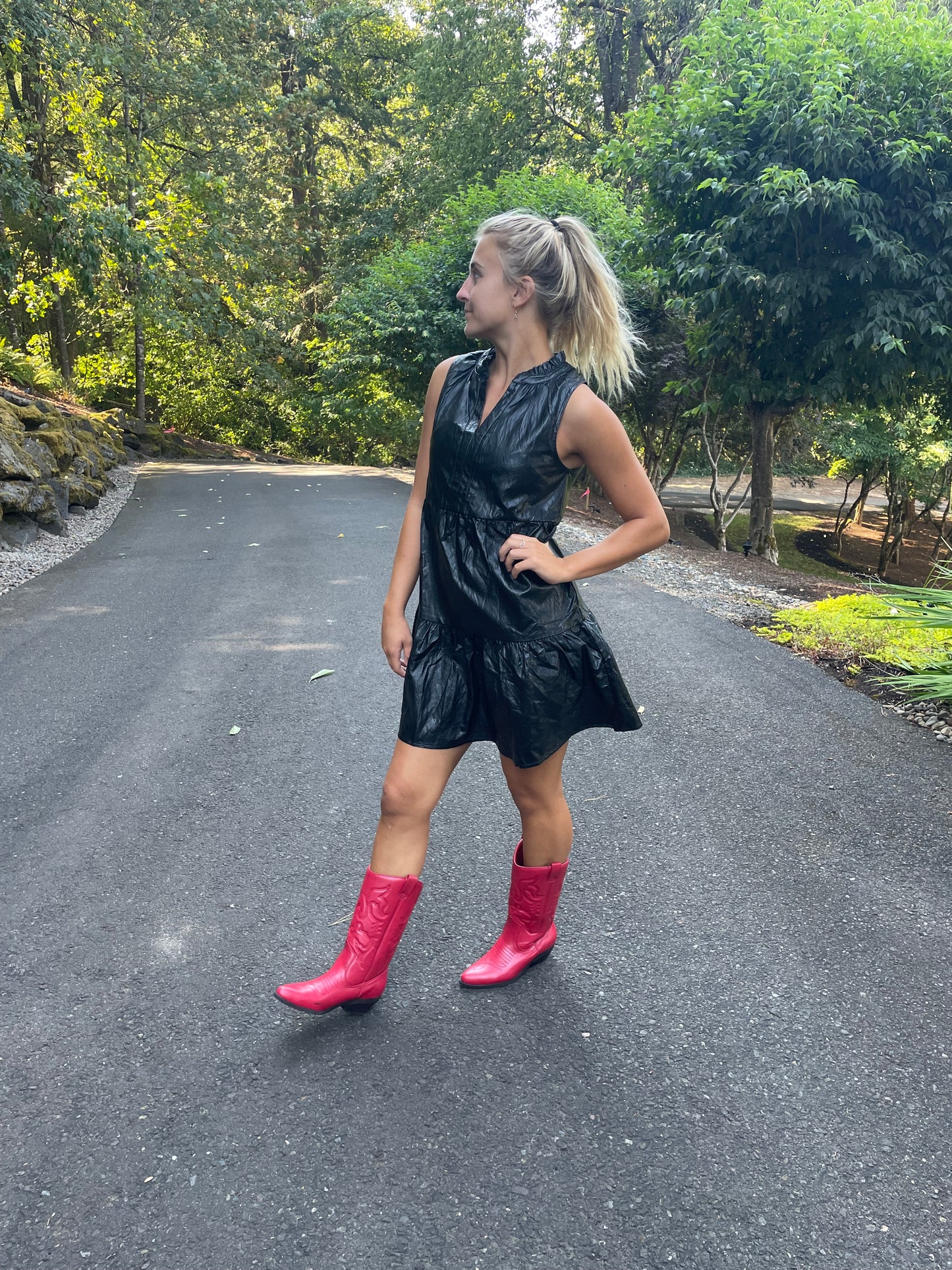 "Little miss Saturday night" Black Dress