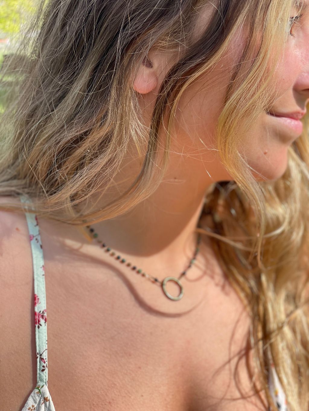"The Ashton" Multi Colored with Turquoise