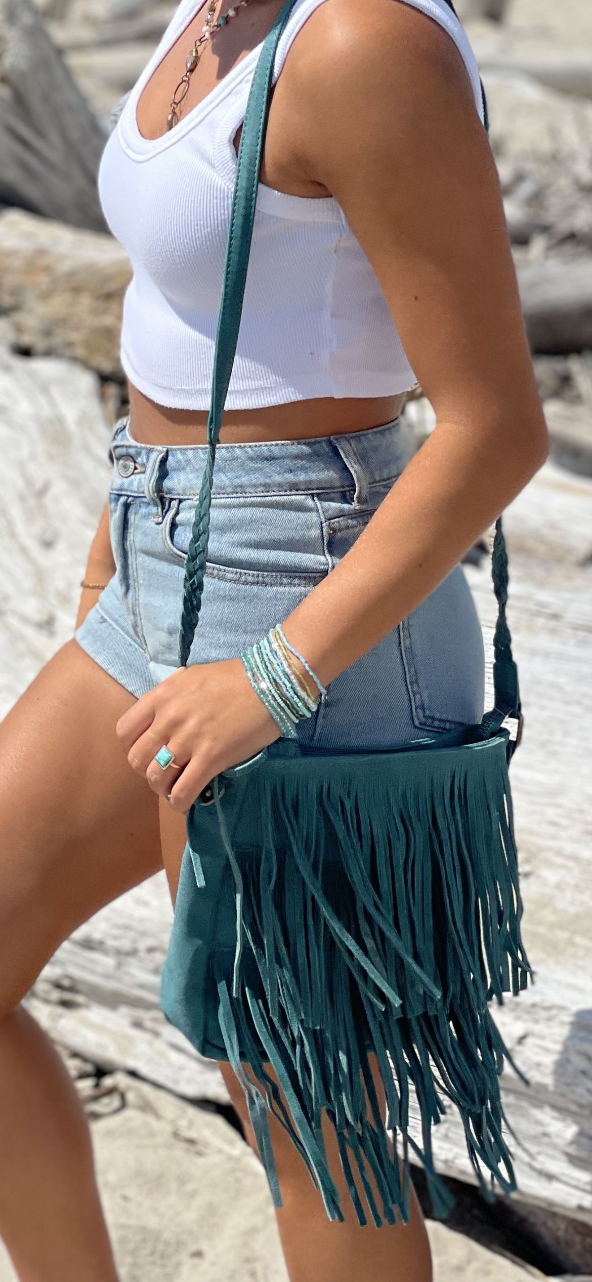 Wrangler Tiered Fringe Purse