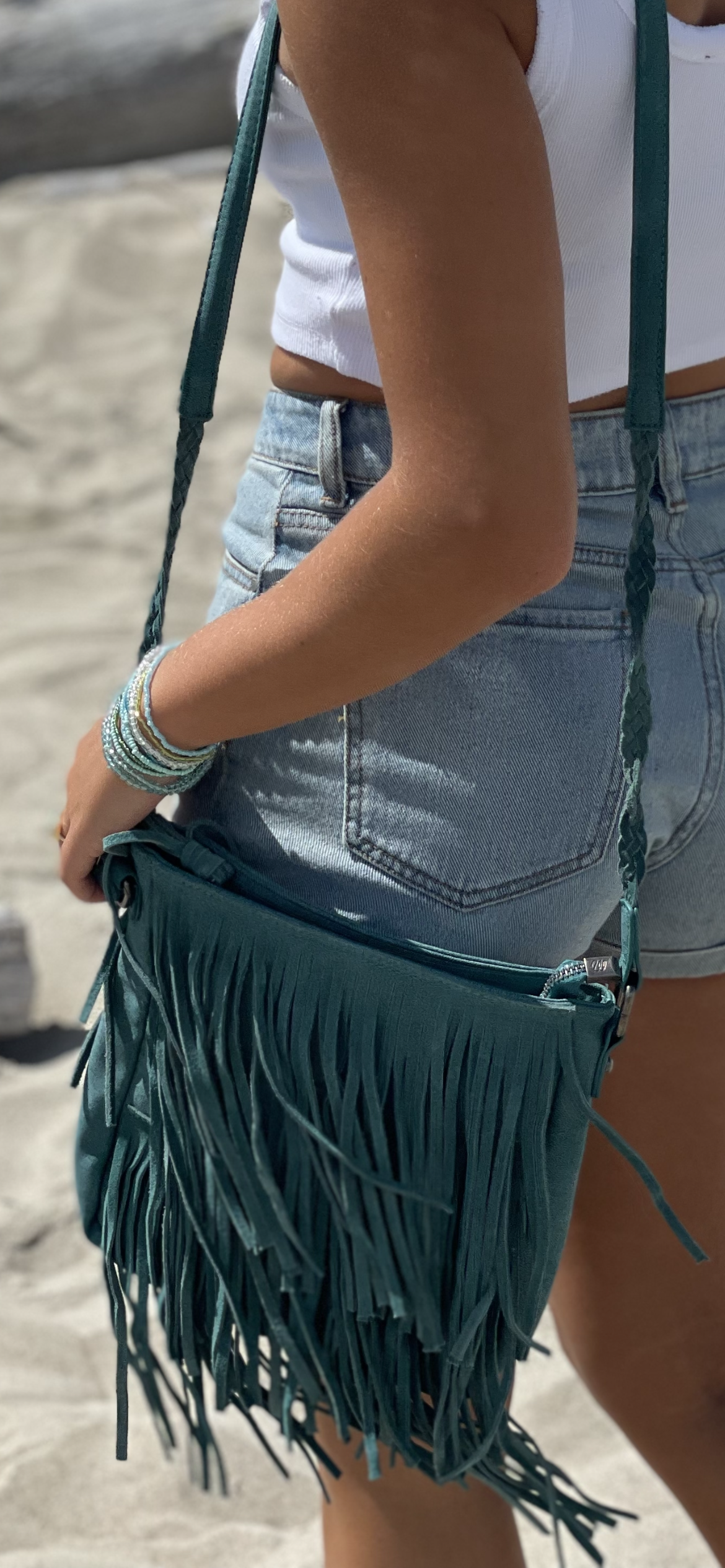 Wrangler Tiered Fringe Purse