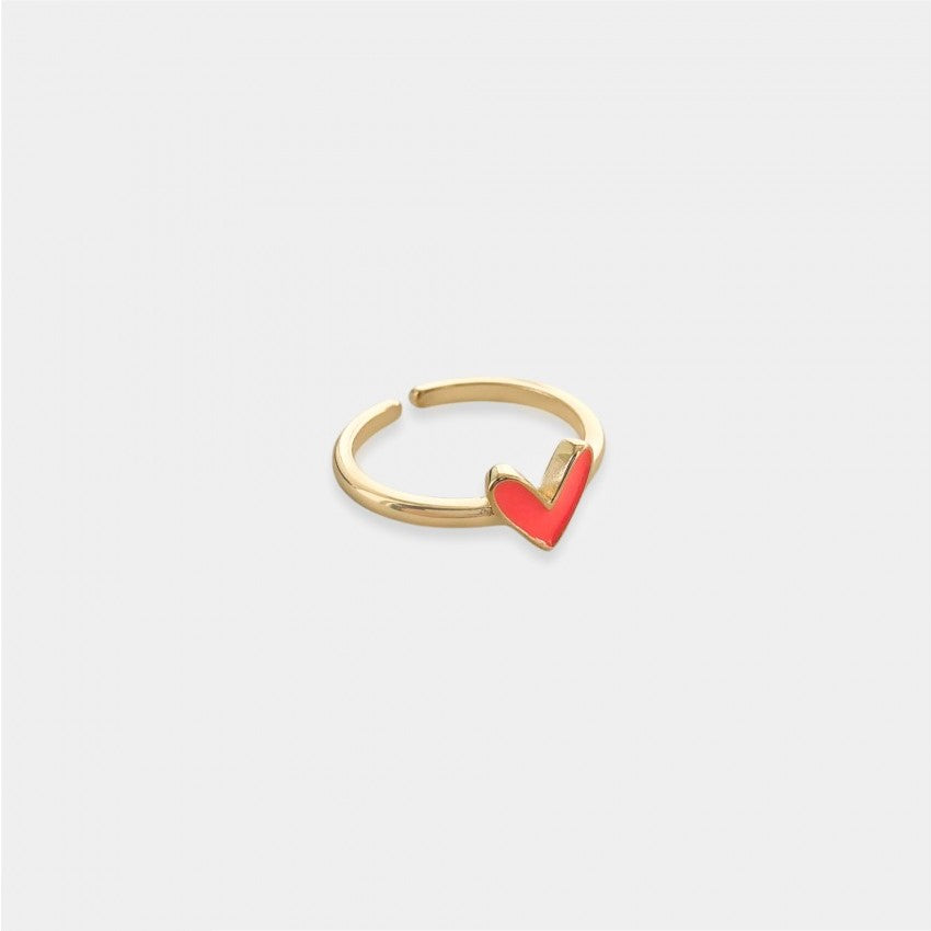 "Love" ring stack