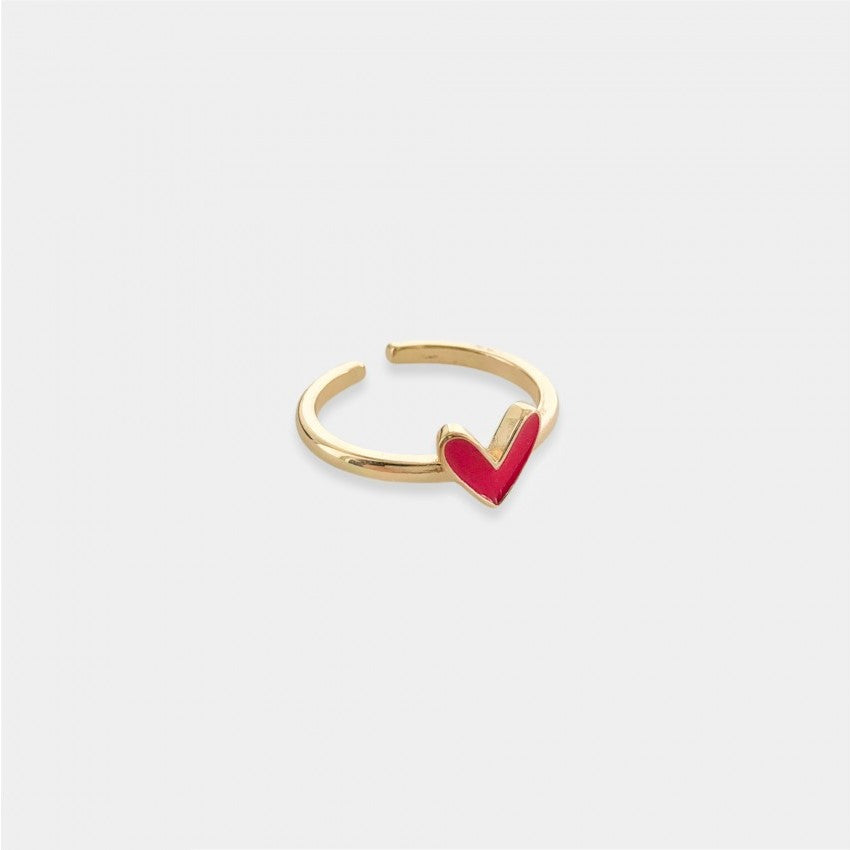 "Love" ring stack