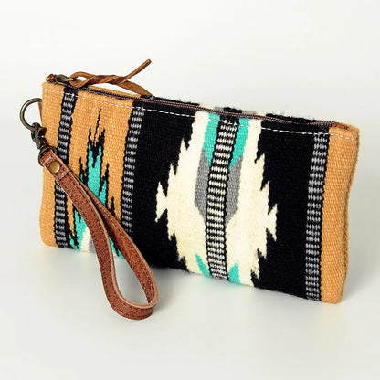 American Darling Hand Tooled, Saddle Blanket Crossbody Purse 344BA