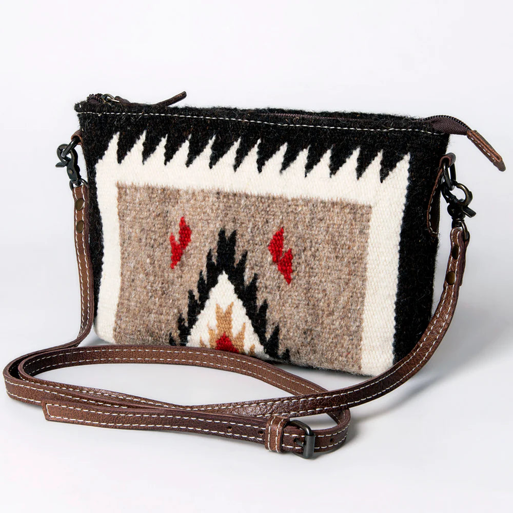 American Darling Saddle Blanket Aztec Crossbody Purse ~ 1001A