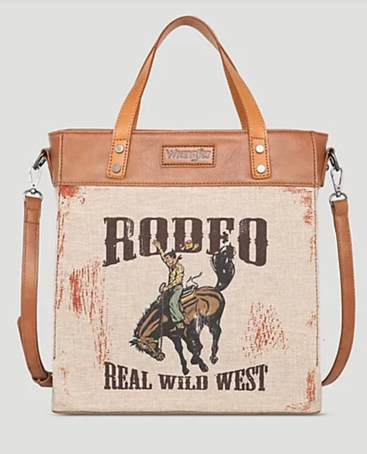 Wrangler Rodeo Real Wild West Tote