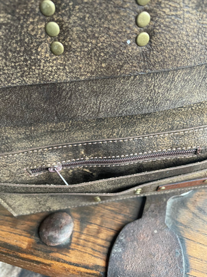 Leather Buffalo Long Wallet