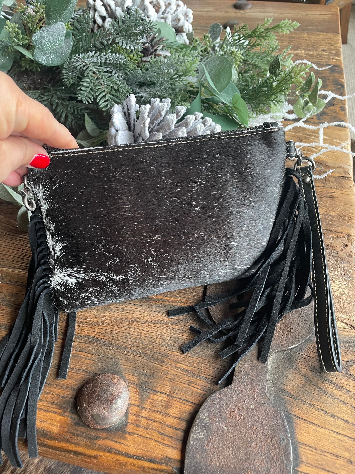 "Kemosabe" crossbody/wristlet