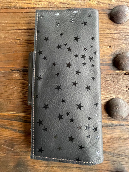 Leather Star Upcycled Wallet 🤩🤩