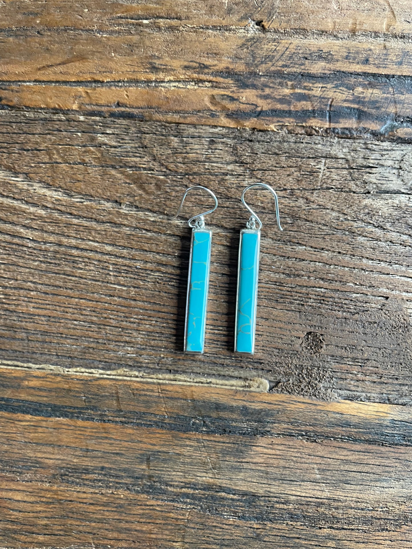 Sterling Silver Bar earrings