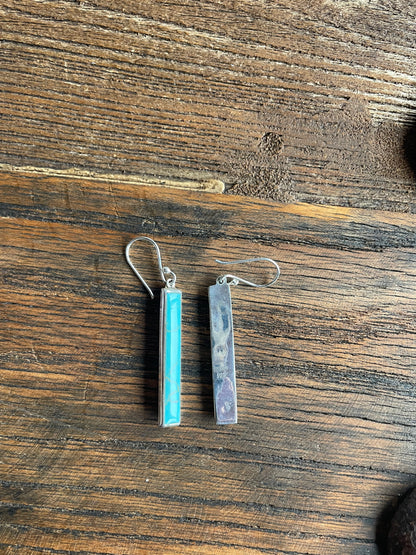 Sterling Silver Bar earrings