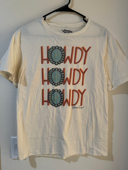 Short Sleeve T Shirt “ HOWDY”