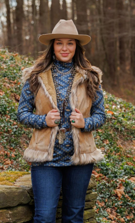 Luxe Vest by Tasha Polizzi