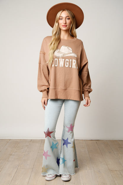 Cowgirl Oversized Sweatshirt
