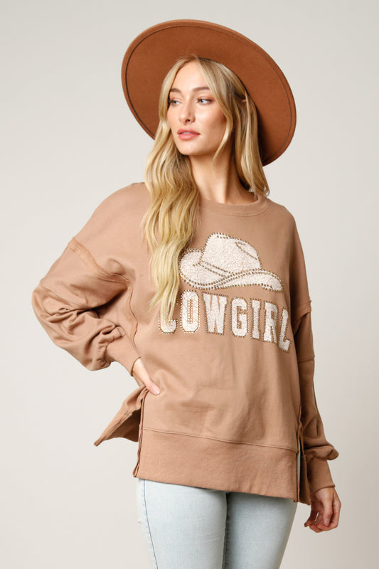 Cowgirl Oversized Sweatshirt