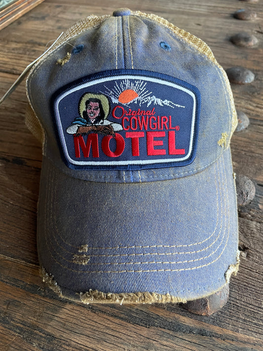 Original Cowgirl Motel, Distressed Hat