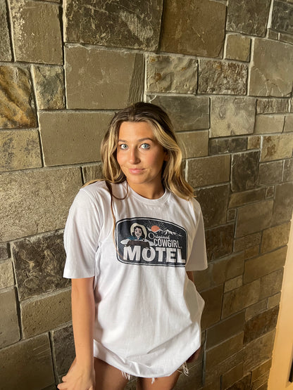 Original Cowgirl Motel Vintage, Graphic Tee Shirt