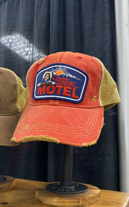 Original Cowgirl Motel, Distressed hat