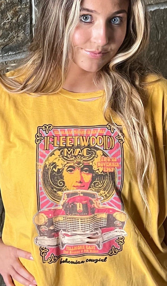 Fleetwood Mac Vintage Distressed T-Shirt