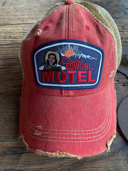 Original Cowgirl Motel, Distressed hat