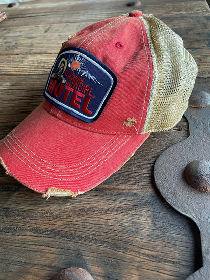 Original Cowgirl Motel, Distressed hat