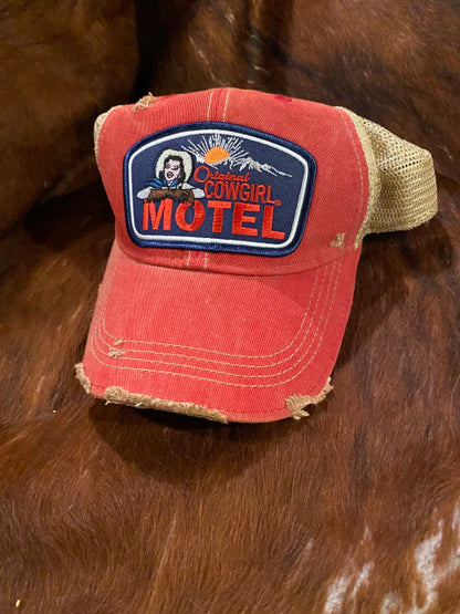 Original Cowgirl Motel, Distressed hat