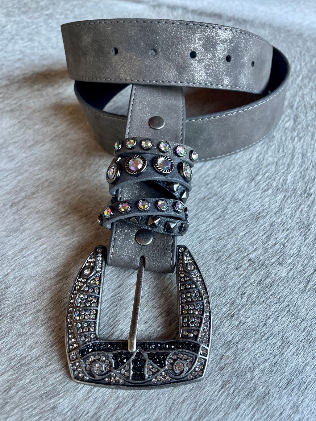 "The Rockstar" Genuine Leather Belt