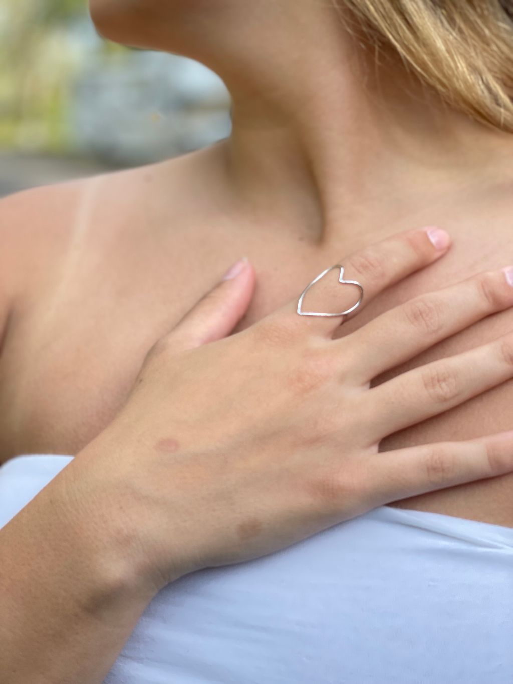 Sterling Silver Heart Ring